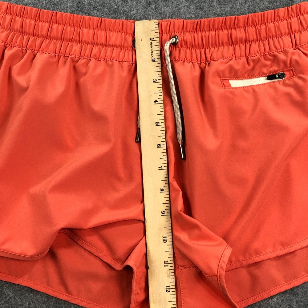 Vuori Mens Clementine Shorts L Inseam Athletic Running Orange Casual - Picture 9 of 13